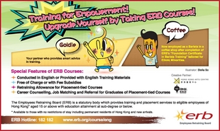 Click here to download the image version of newspaper advertisement of Training for Ethnic Minorities (May 2015) (English)